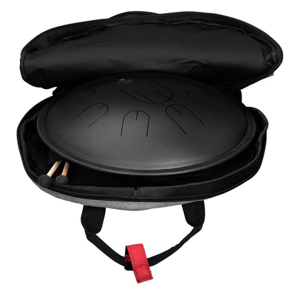 MELODY TONGUE DRUM 14"; D KURD BLACK