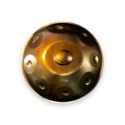 Premium HandPan Stainless Steel G2 Hijaz scale ( 9 notes)